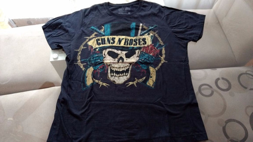 Camisa Blue Steel Da Banda Guns N´roses!!!!