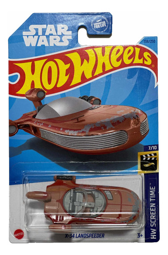 Hot Wheels 2023 Star Wars X-34 Landspeeder Screen Time 7/10