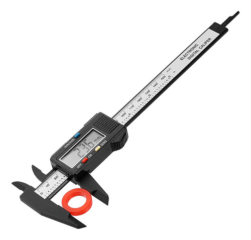 Calibrador Digital Vernier De 150 Mm Con Pantalla Led, Alto