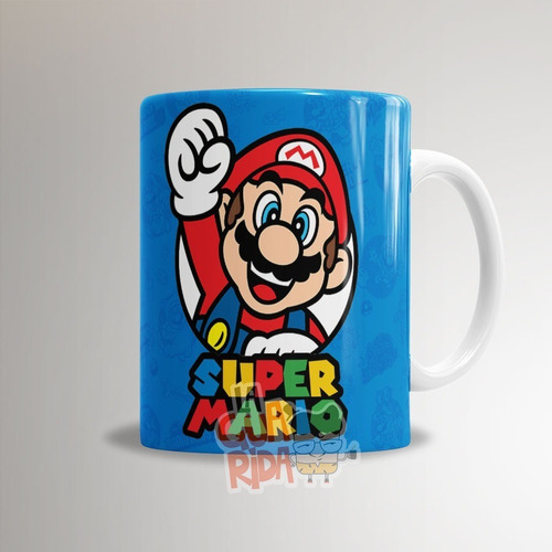 Taza De Cerámica Mario Bross - Super Mario