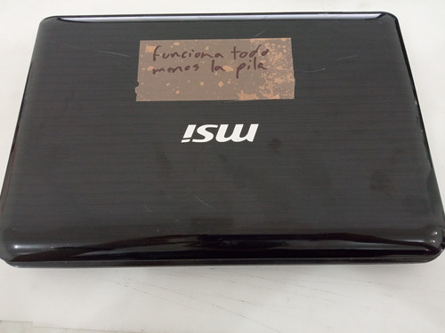 Laptop Msi Modelo Ms N014 Serie 141