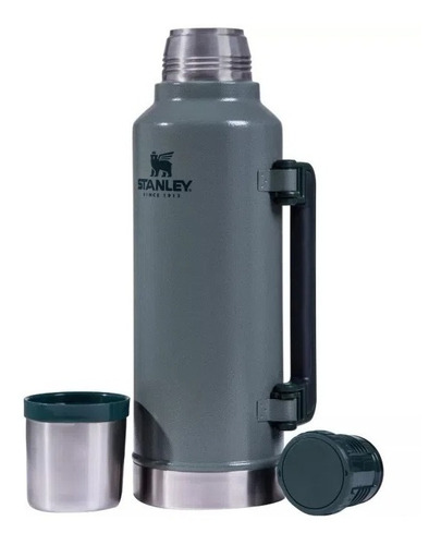 Imagen 4 de 4 de Stanley Termo Clásico 1.9 Lts De Acero Inoxidable Verde
