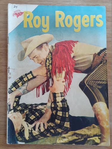 Cómic Roy Rogers Número 34 Sea/novaro 1955