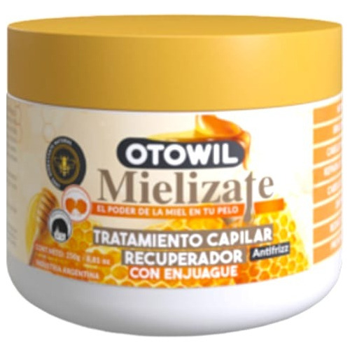 Tratamiento Capilar Mielizate Nutricion Antifrizz X250g