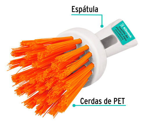 12pzs Cepillo Tipo Escobeta De Plástico Klintek