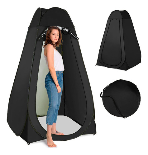 Carpa Autoarmable De Baño Plegable Portable P/ Camping Playa