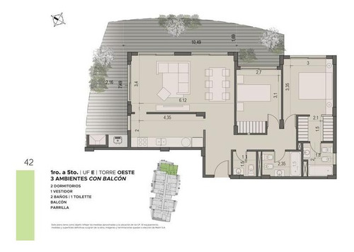 Imagen 21 de 30 de Departamento Tres Ambientes En Venta, Nordelta, Tigre - Excelente Proyecto.