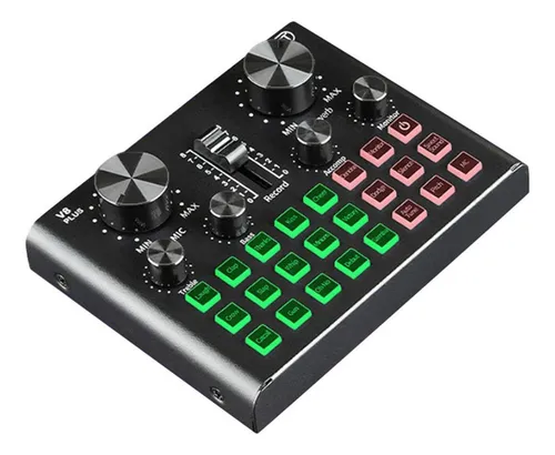 Zj Equipo De Podcast Efecto De Sonido Múltiple Portátil Para