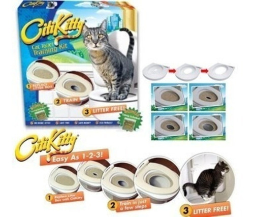 Kit Entrenamiento Baño Para Gatos Cit - Kg a $23740