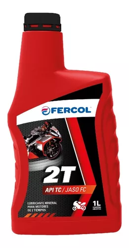 Aceite 2t Fercol Para Motos Botella De 1 Lt