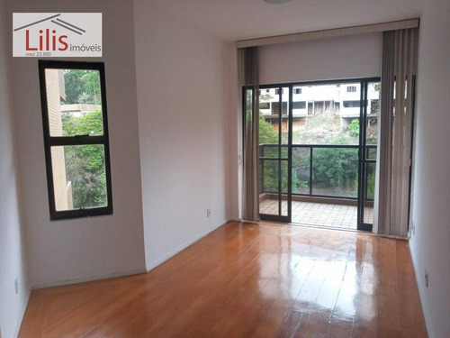 Imagem 2 de 7 de Aptº. 78m²., C Suíte, 5 Min. Centro Petrópolis - Ap0444