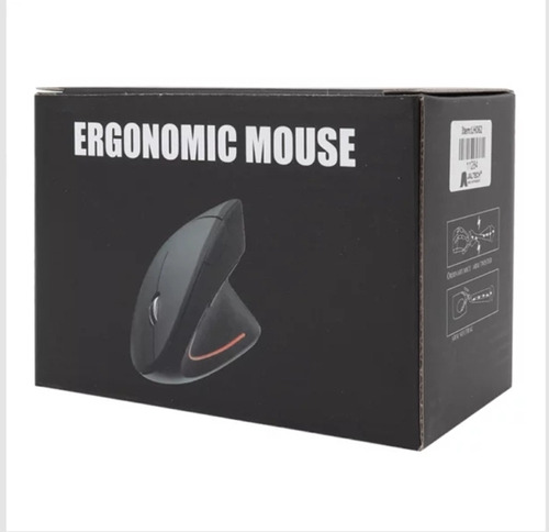 Mouse Óptico Ergonómico 