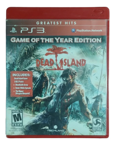 Dead Island Juego Original Ps3  (Reacondicionado)