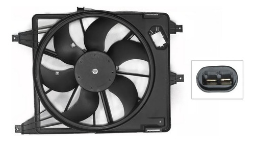 Ventilador Radiador Renault Clio  2002 A 2010