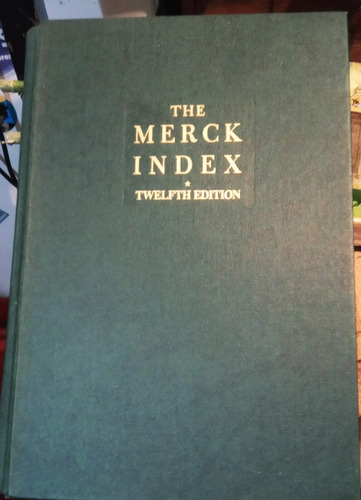 Merck Index- Inglès Nuevo Pàg:2.000 -27cmx20cmx10cm 12th Ed.