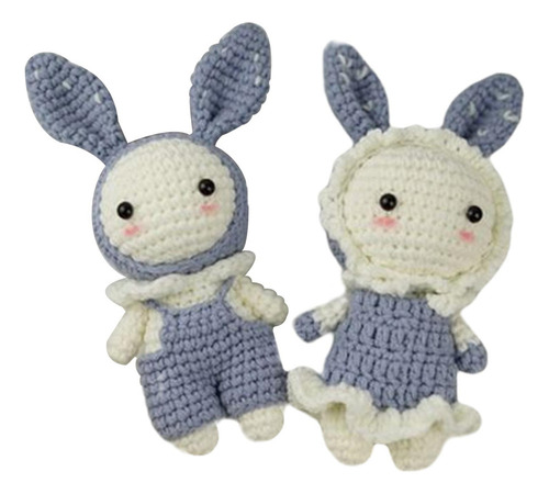 Kit De Ganchillo Conejo Crochet Craft Set Juguete De Tejer A