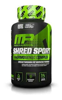 Musclepharm Shred Sport Thermogenic Fat Burner (60 Count)