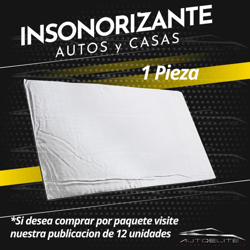 Imagen 2 de 10 de Insonorizante Dynamat Aislante Termico Calor Audio