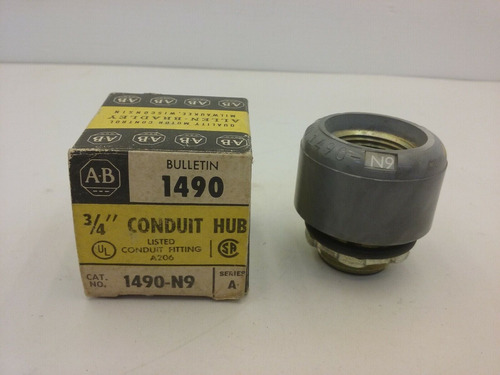 Allen Bradley 1490-n9 Conduit Connector Non-metallic 3/4 I