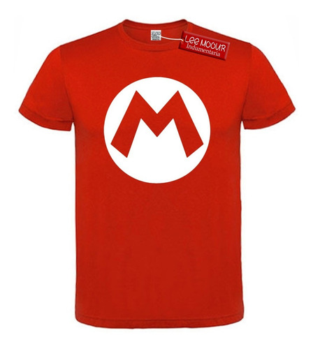 Remera Mario Luigi 100% Algodón