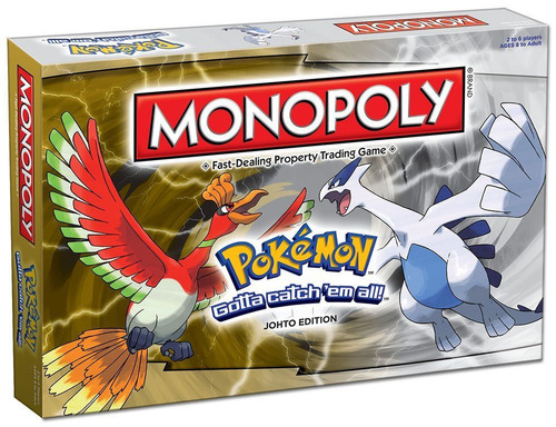 Monopoly Juego Pokémon Edición  Johto