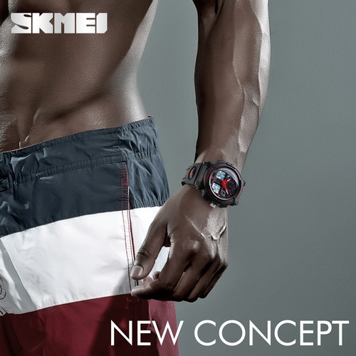 Imagen 8 de 8 de Reloj Skmei 1270 S Shock - Sumergible - Deportivo - Dual