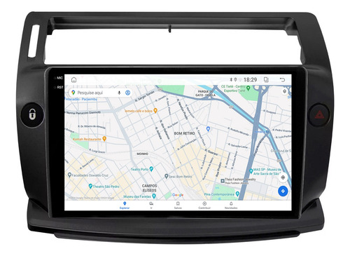 Multimidia C4 Pallas 9p Android Carplay 4/64gb + Ré