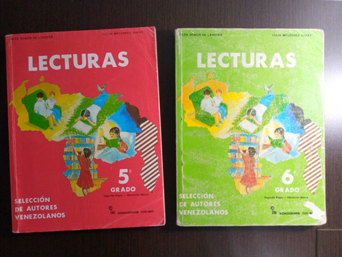 Lecturas 5to Y 6to Grado Selección De Autores Venezolanos