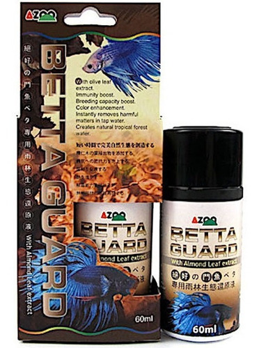 Azoo Betta Guard 60 Ml Con Extracto De Hoja De Almendro