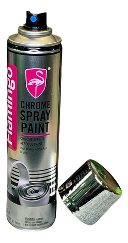Imagen 1 de 3 de Pintura Spray Aerosol Cromo, Chrome, Plateado, Espejo 330ml