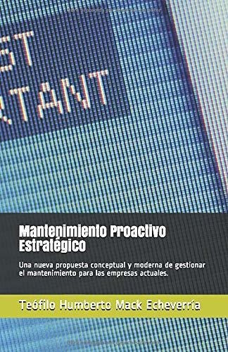 Libro : Mantenimiento Proactivo Estrategico Una Nueva...