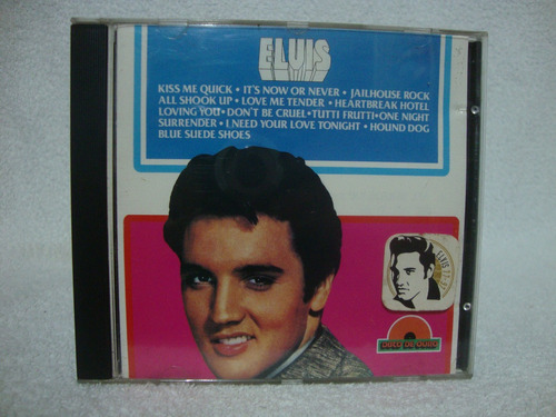 Cd Original  Elvis Presley- Disco De Ouro