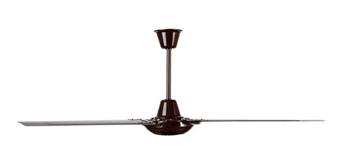 Ventilador de techo Masterfan Tifón chocolate con 3 aspas de metal, 56" de diámetro 127 V