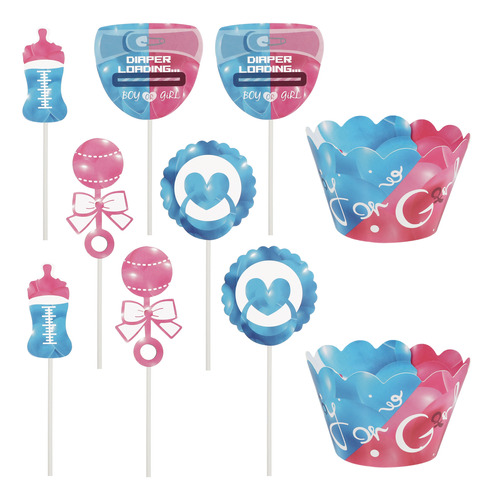 Forros Para Cupcakes, Marcos De Fotos Con Diseño De Género,