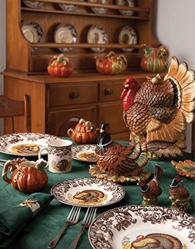 Boldes De Sopa Spode Woodland Turquía - Juego De 4, Tazones
