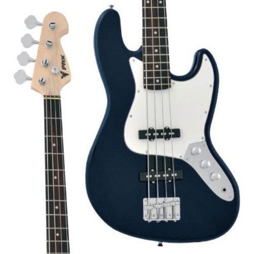 Baixo Phx Jazz Bass 4c Azul Escuro Dark Blue + Nf