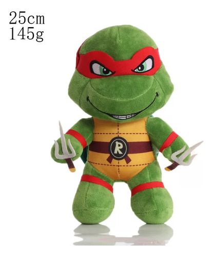 1 4 Piezas De Juguetes De Peluche De Las Tortugas Ninja