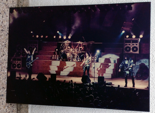 Kiss Revenge Tour Foto Original En Bastidor De 69cmx99cm
