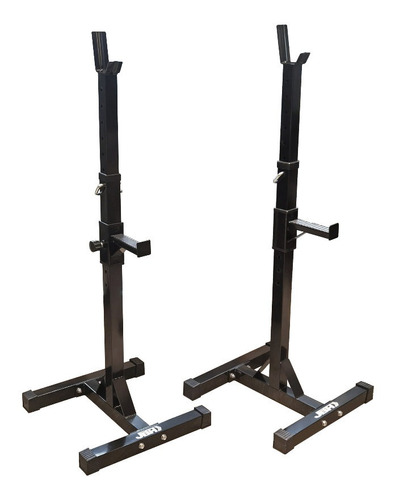 Soporte Rack Para Sentadillas Regulable Apoyo Barra Jbh P*