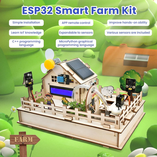Keyestudio Iot Control Smart Farm Starter Kit Para Arduino E