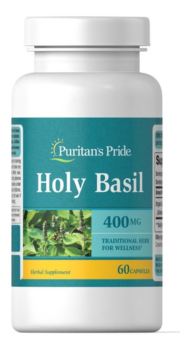 Puritan's Pride | Holy Basil | 400mg | 60 Capsules