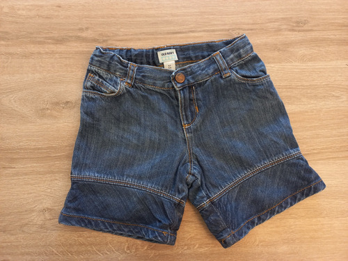 Short Bermuda De Jean Old Navy Nena 4-5 Años Importado