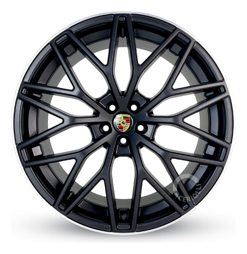 Jogo De Rodas Aro 20 5x110 M30 Fiat Toro Renegade Compass Cor Preta Fosco 5x110