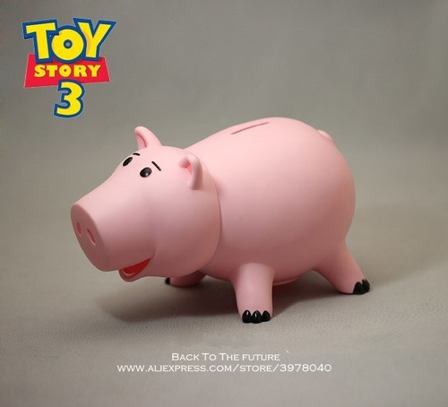Disney Toy Story 4 Hamm The Piggy Hucha, Versión Q, 21 Cm, P