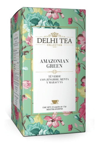 Imagen 1 de 4 de Delhi Tea Collection Te Premium X 20 Saquitos