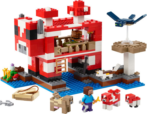 Set De Construcción Lego Minecraft 21270 500 Piezas En Caja