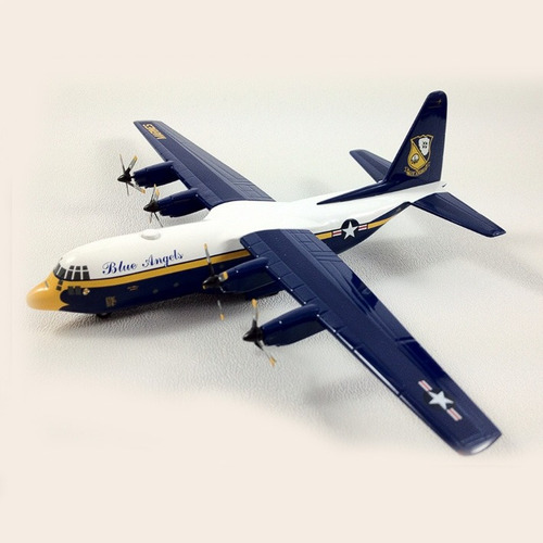 Hogan C-130 Blue Angles 1/200 Diecast Azul (Usado)