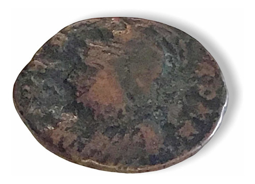 Antigua Moneda Romana De Cobre: Romus Y Remulus 337 Ad (Usado)