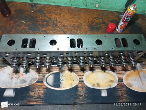 Cabeçote Mercedes 366 La 20° Std 92mm Retificado Pronto Uso