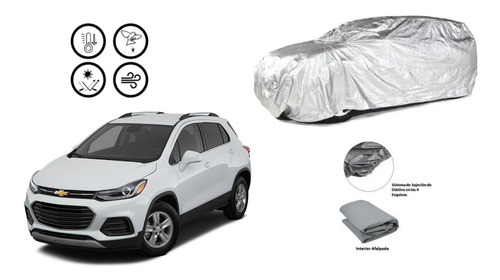 Cubierta Funda Cubre Auto Afelpada Chevrolet Trax 2013-2016